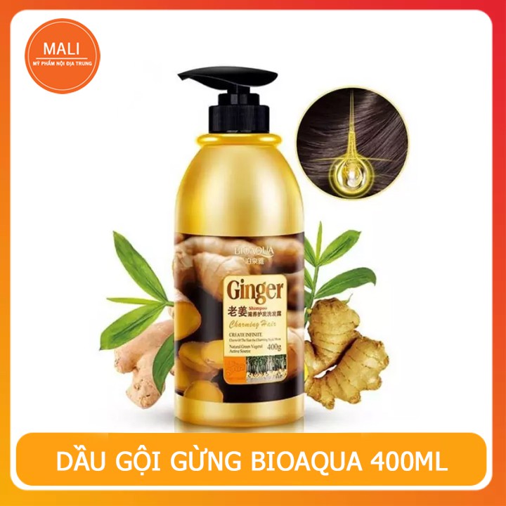 Dầu Gội Tinh Chất Gừng Bioaqua 400ml