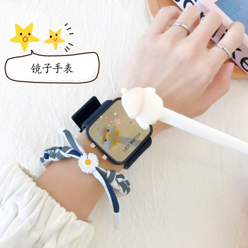 Đồng Hồ Thông Minh Có Đèn Led Phong Cách Hàn Quốc Thời Trang