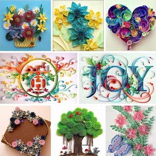 Bộ Quilling - 04 hoặc 06 sản phẩm quilling