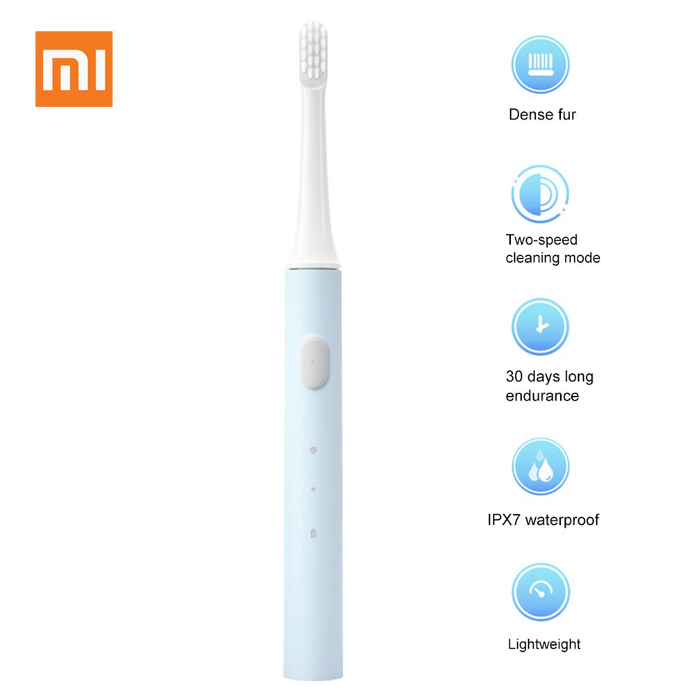 [Hỏa Tốc HCM] Bàn chải điện Xiaomi Mijia T100 hoặc bộ 3 đầu bàn chải