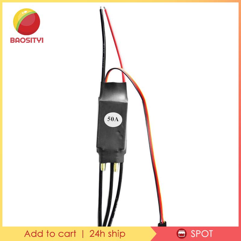 Bộ Điều Khiển Tốc Độ Không Chổi Than 30A / 50A / 80A / 100A Cho Tàu Thuyền Điều Khiển Từ Xa 30A