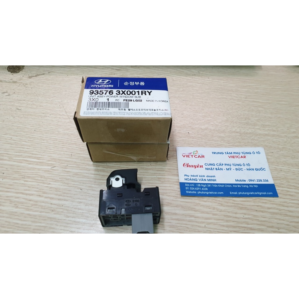 Công tắc bấm kính đơn Hyundai Elantra chính hãng