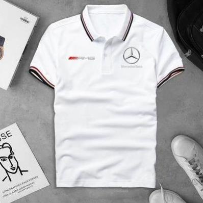 áo thun áo polo nam hãng xe ô tô mercedez-ben có cổ , chất vải cotton co dãn 4 chiều , thời trang cao cấp chính hãng ! #