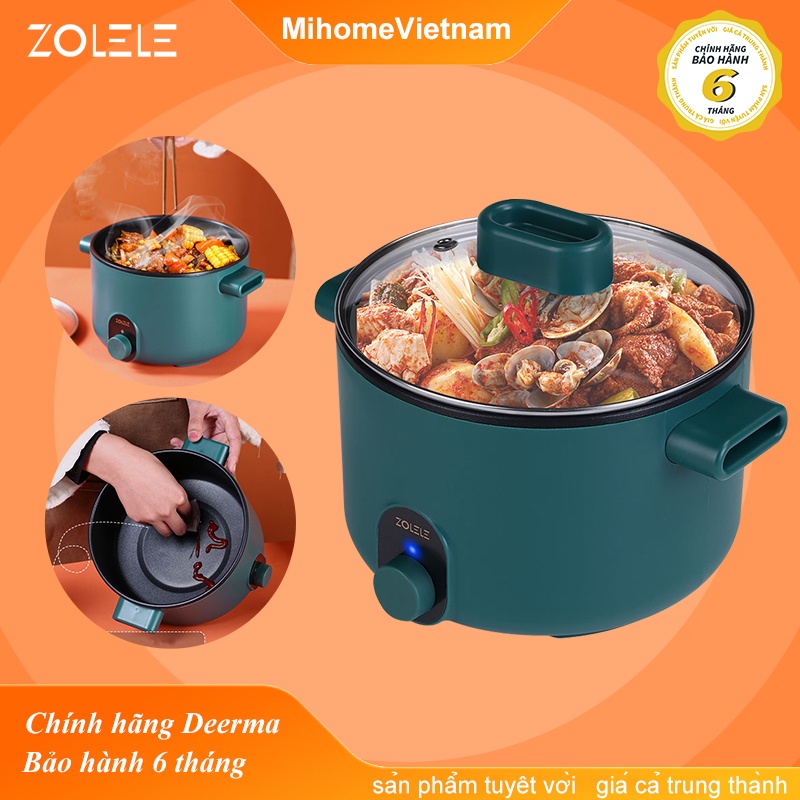 Nồi Nẩu Lẩu Điện  đa năng ZOLELE ZC002 -  dung tích 3L