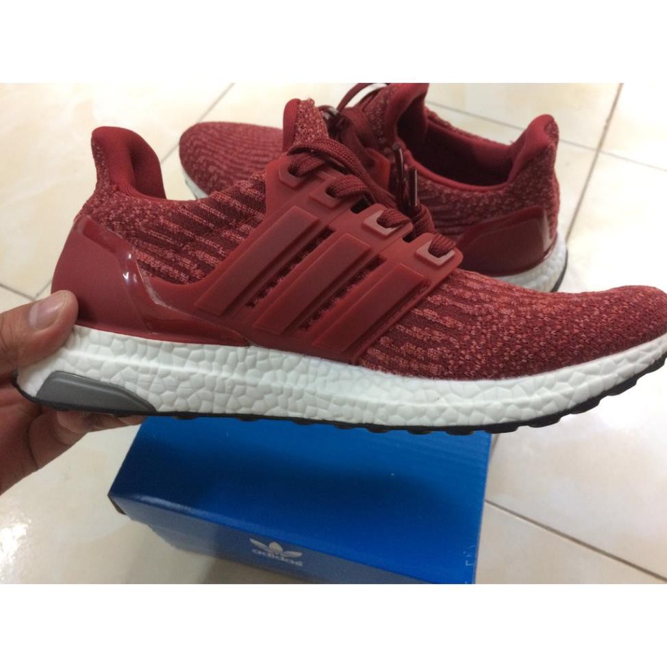 Sales 8-8 giày ultra boost mầu đỏ viền trắng 👟 👟 2020 ️🥇