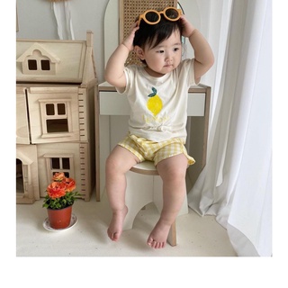 Set bộ hoạ tiết hoa quả cho bé