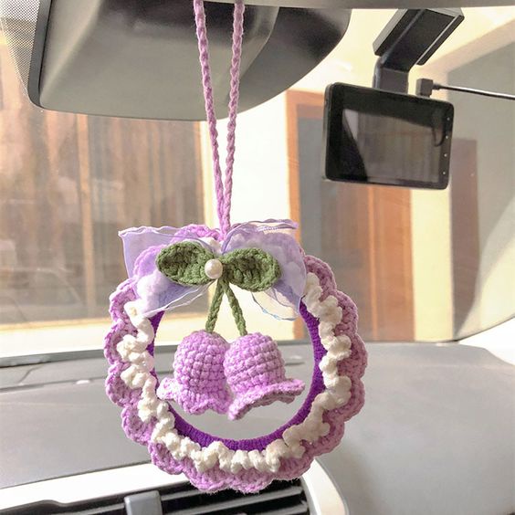 Vòng Nguyệt Quế Len 8cm