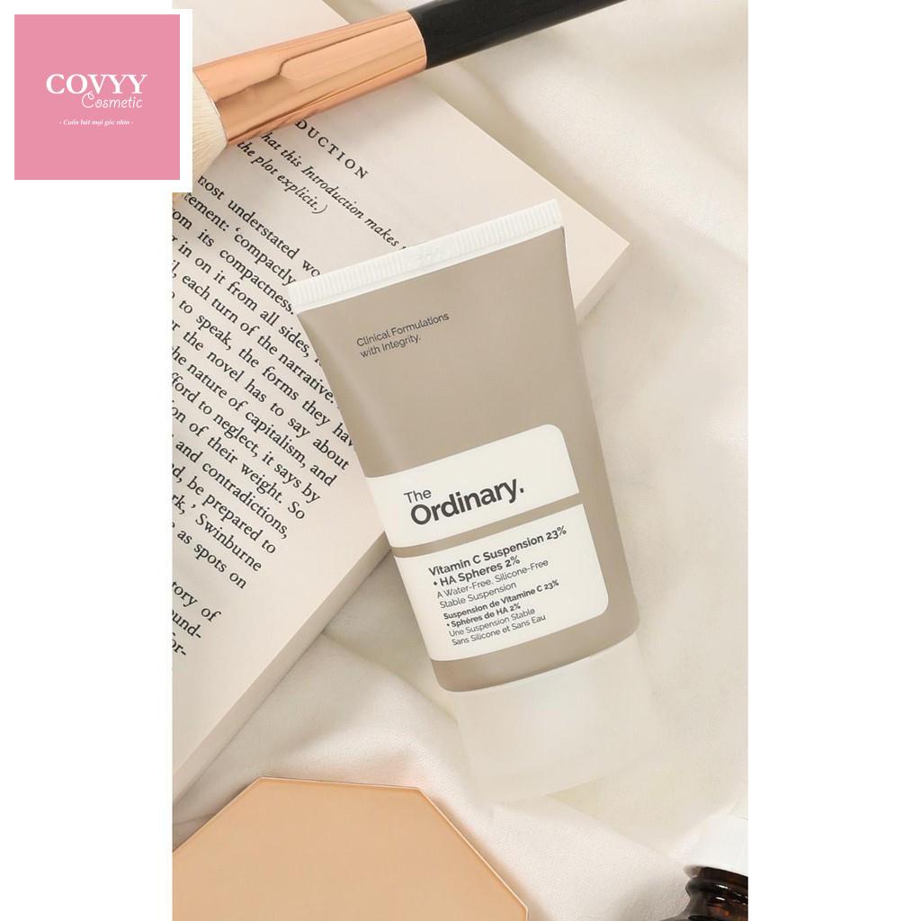 Kem dưỡng trắng sáng da giảm thâm nám, chống lão hoá The Ordinary Vitamin C Suspension 23% + HA Spheres 2% 30ml