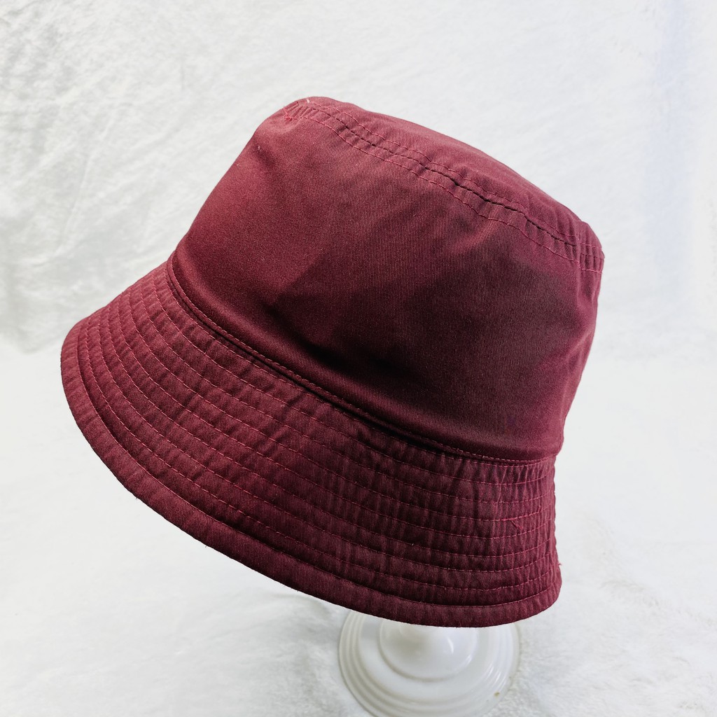 Mũ bucket nam hai mặt, thêu viền sắc nét, phom đẹp, hàng siêu chất