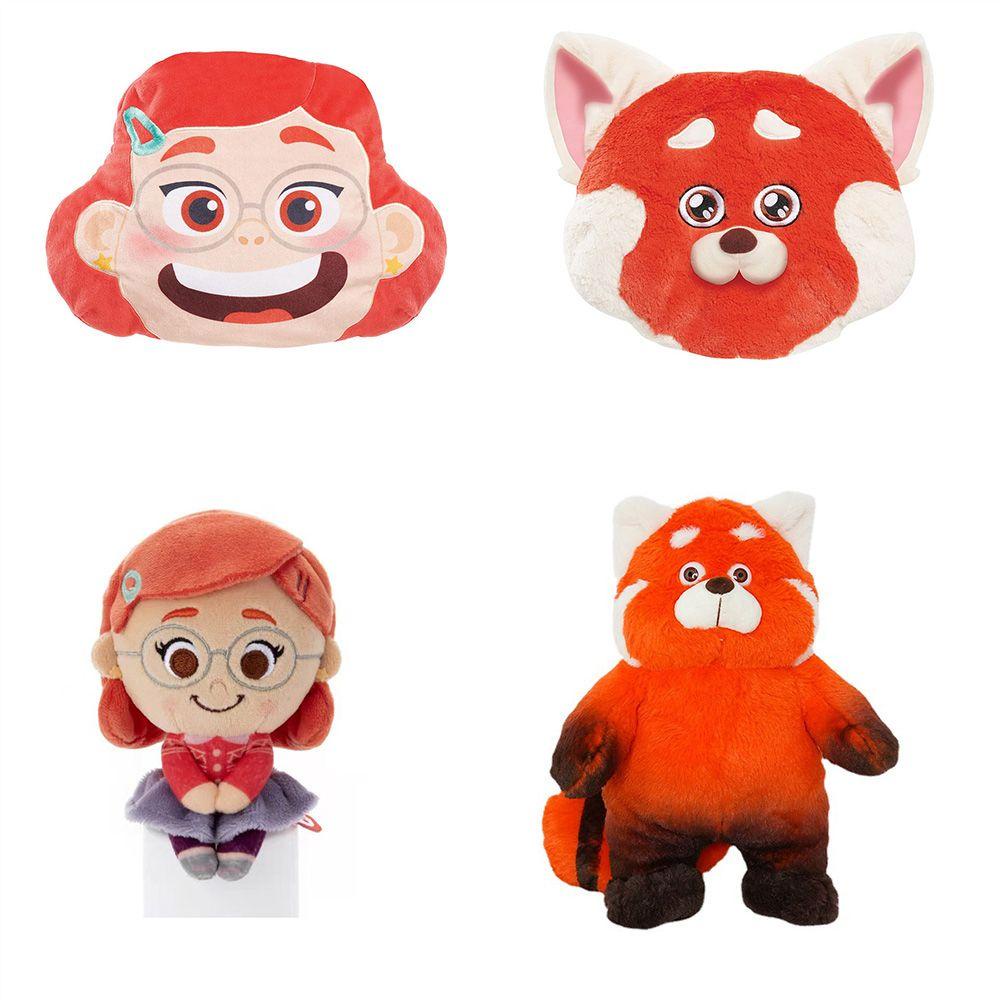 Gối Nhồi Bông Màu Đỏ Dễ Thương Có Thể Đảo Ngược Cho Bé