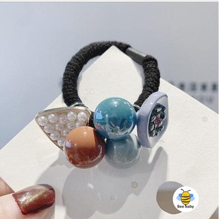 Dây buộc tóc đính đá siêu sang chảnh cho nữ