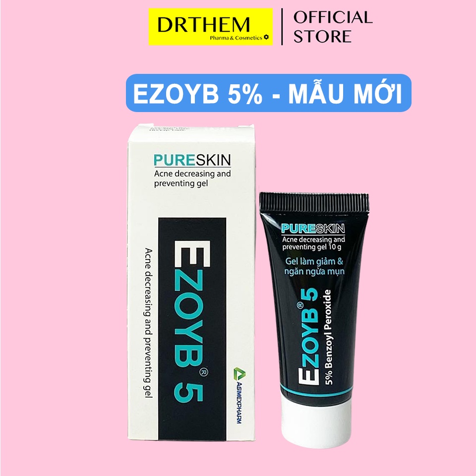 ✅[CHÍNH HÃNG] EZOYB 5 - Giúp Giảm và Ngăn Ngừa Mụn Trứng Cá Benzoyl peroxide 5%