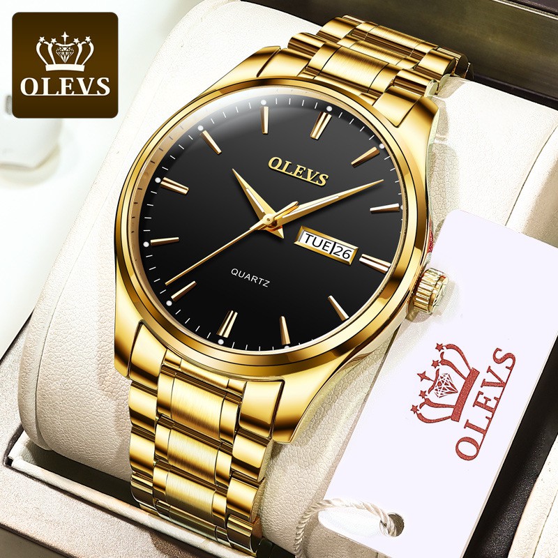 ĐỒNG HỒ NAM OLEVS MẠ VÀNG