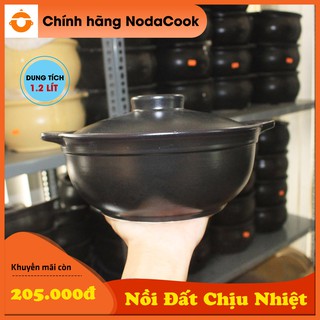 NỒI SỨ TRÁNG MEN NODACOOK 1.2L