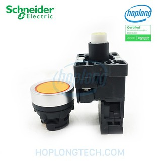 Nút nhấn có đèn Schneider XA2EW35B1