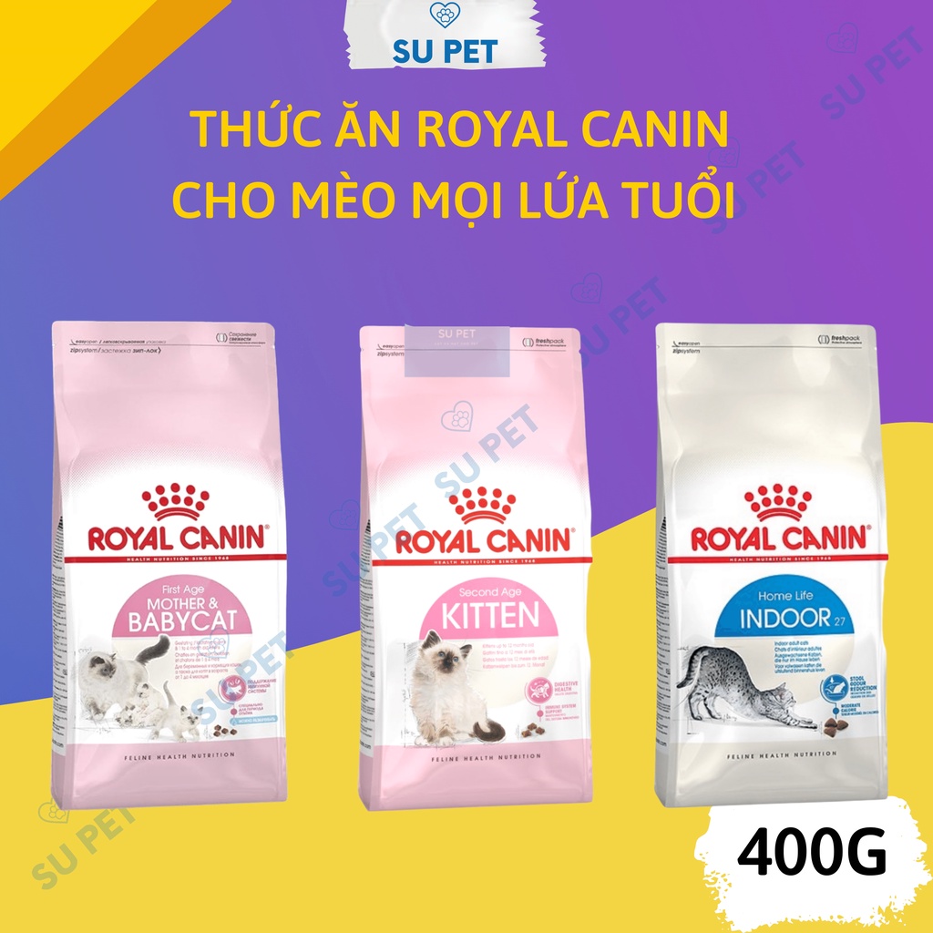 Thức ăn dạng hạt Royal Canin dành cho mèo mọi lứa tuổi