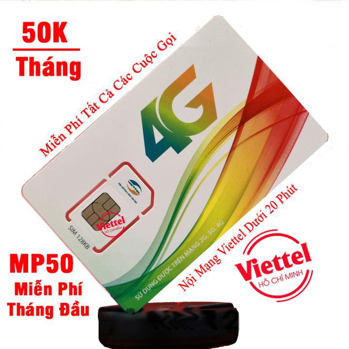 [FREE 1 THÁNG] Sim Viettel MP50 miễn phí gọi nội mạng