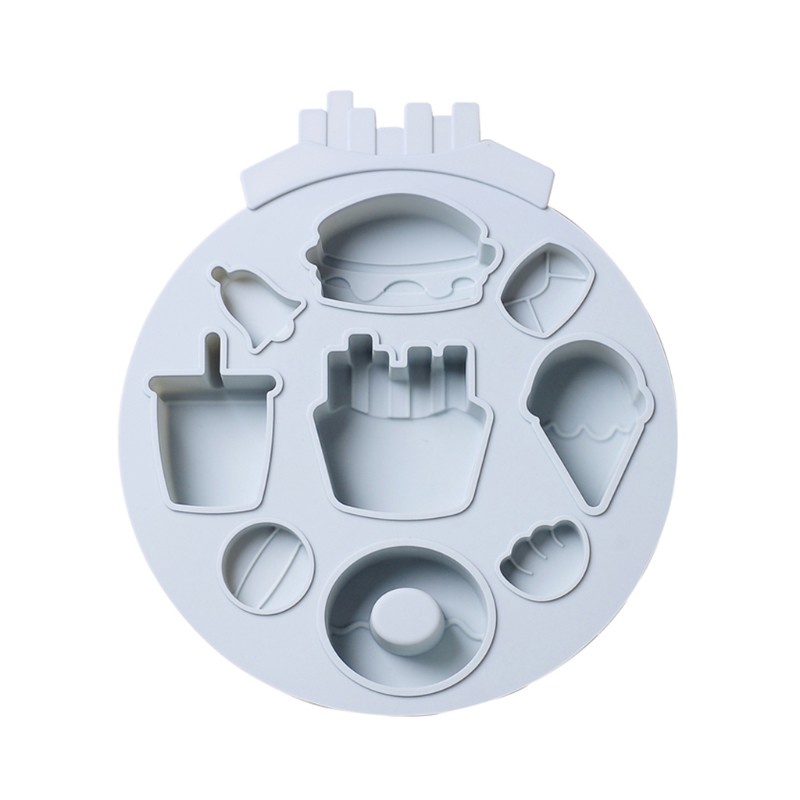 Khuôn Silicone Làm Bánh Waffle / Thạch Tiện Dụng