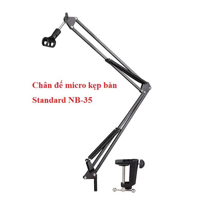 Chân Đế Micro Kẹp Bàn NB35