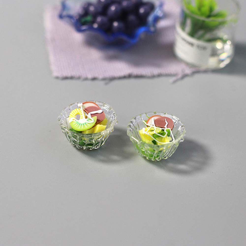 Mô Hình Rau Củ Quả Salad Đồ Chơi Cho Nhà Búp Bê