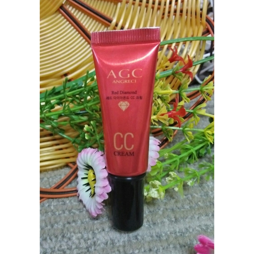 Sỉ 1 tuýp Kem lót trang điểm kim cương CC Cream AGC 8gr