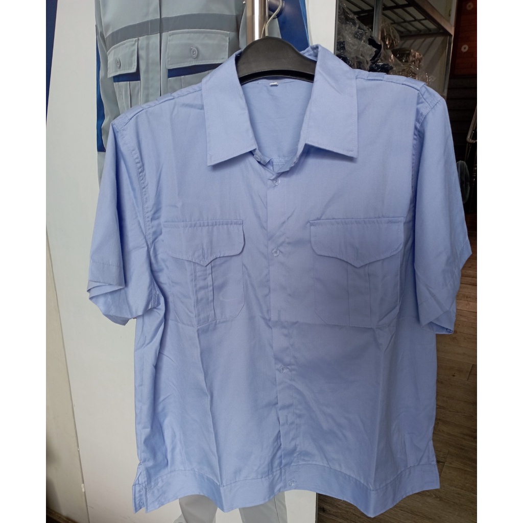 Đồng Phục Bảo Vệ, Bộ Quần Áo Bảo Vệ Tay Ngắn, Dài Theo Thông Tư 08 Đủ Size BV03 Không Kèm Phụ Kiện