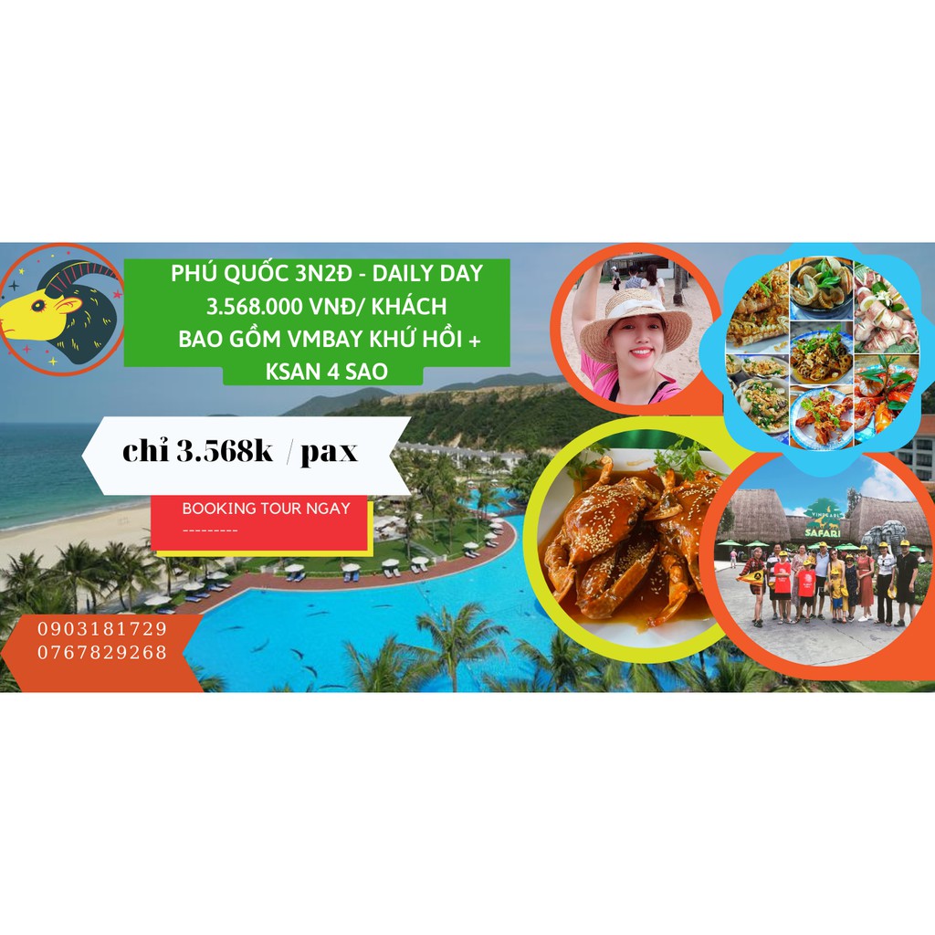 TOUR DU LỊCH PHÚ QUỐC ĐẢO NGỌC TRỌN GÓI CHỈ 3.568K