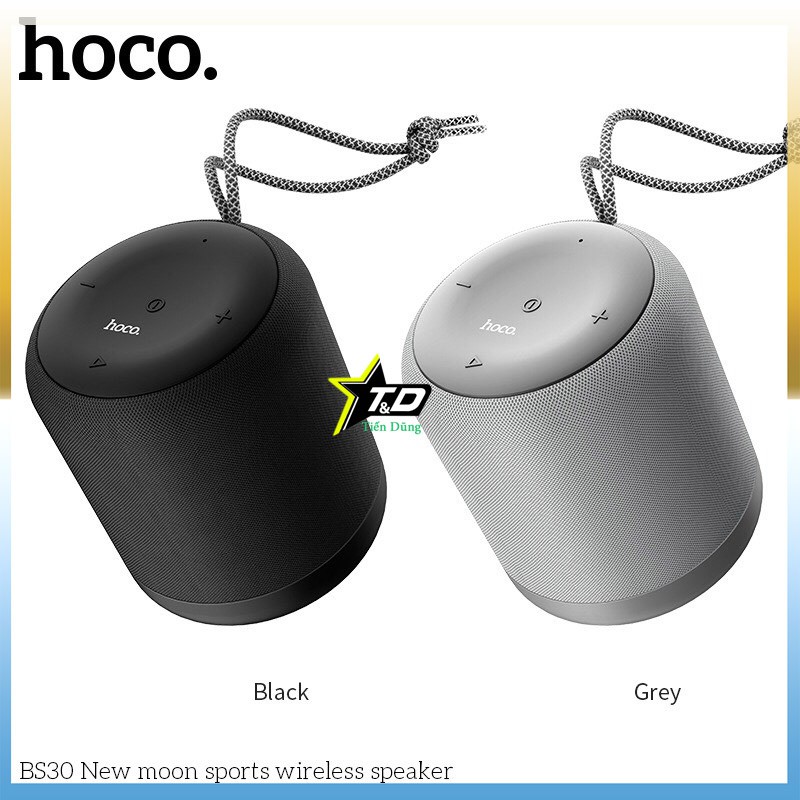 [Mã ELHACE giảm 4% đơn 300K] Loa bluetooth hoco bs30 thuận tiện khi di chuyển âm thanh tuyệt vời với 2 màu lựa chọn