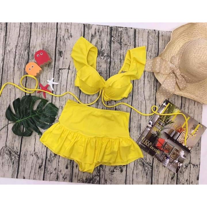 Bikini đồ bơi đi biển 2 mảnh cánh tiên quần váy đẹp VATIXA BKN43 | BigBuy360 - bigbuy360.vn