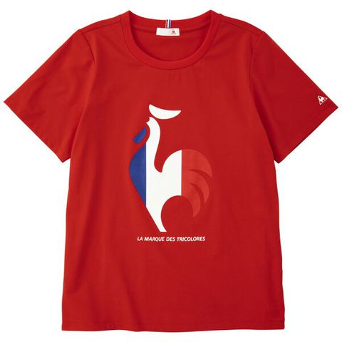 Áo T- Shirt Le coq sportif nữ - QMWRJA02-RED