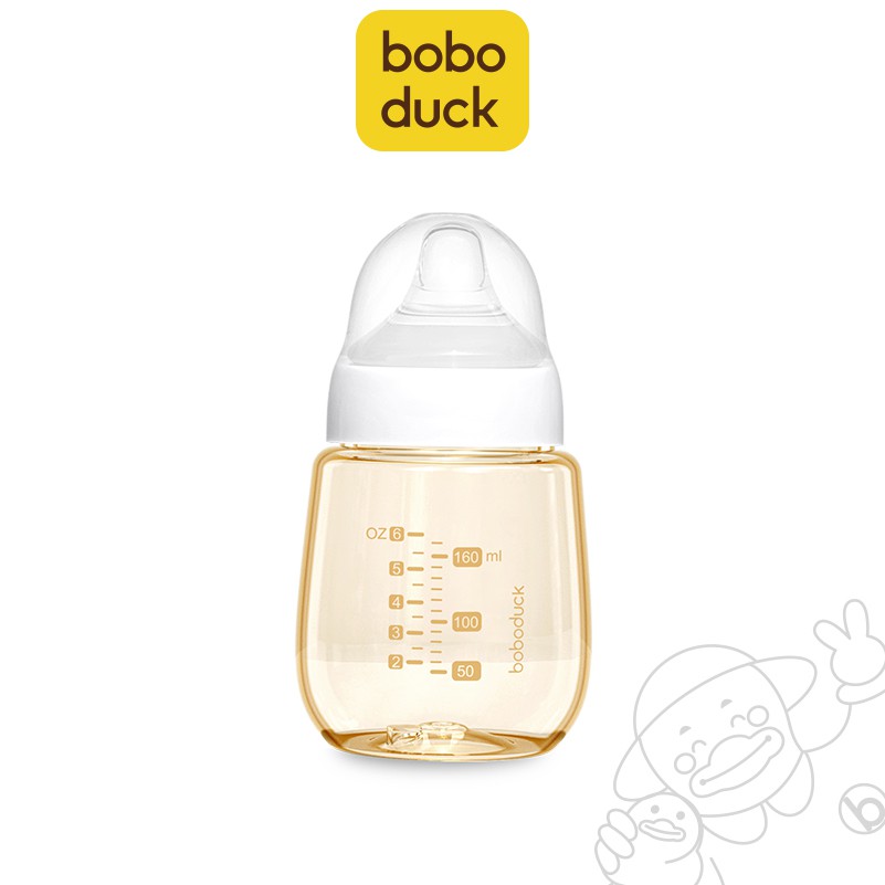 Boboduck PPSU Bình sữa đứa bé Bình sữa cổ rộng 5oz / 160ml