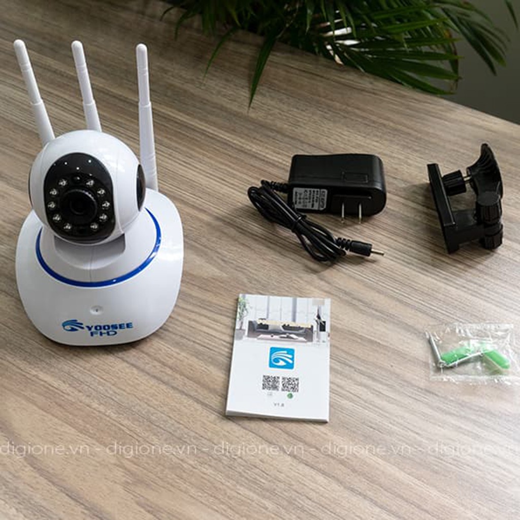 Camera yoosee 3 Râu mắt 1.0 - Dùng phần mềm yoosee - Bảo hành 12 tháng | BigBuy360 - bigbuy360.vn