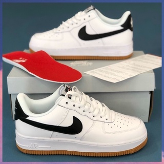 Giày AF1 White Navy, Giày thể thao air Force 1 Bản Gum
