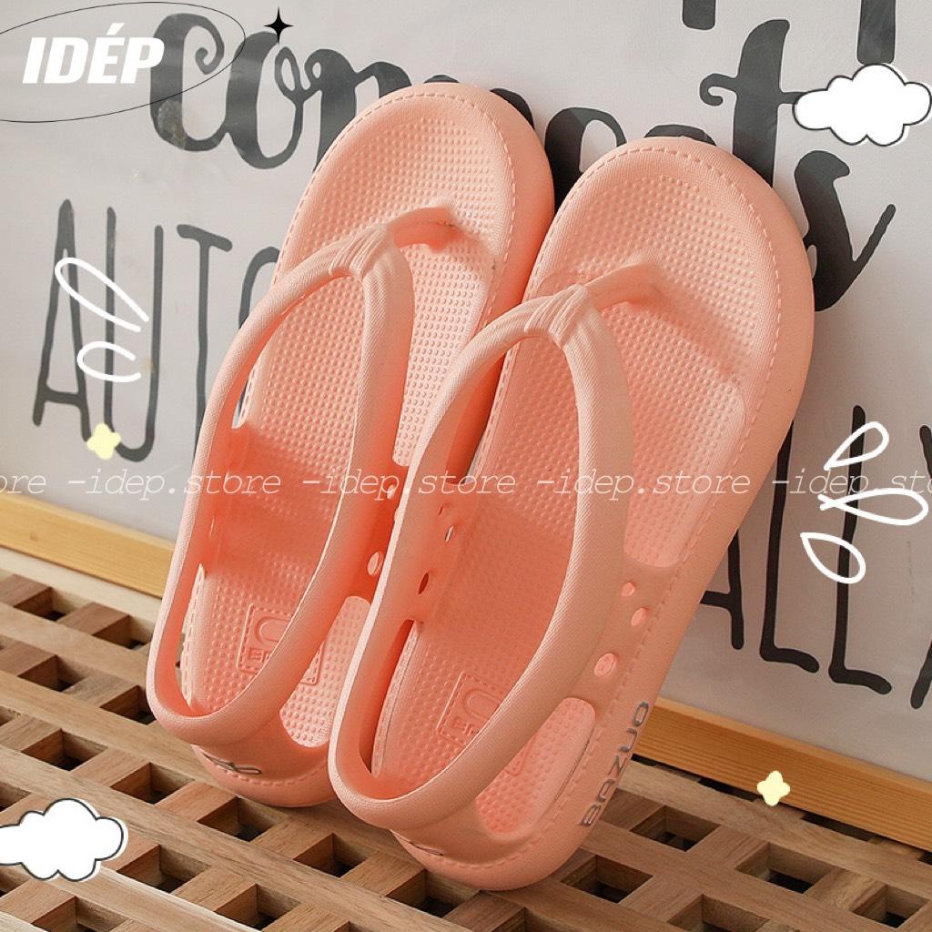 𝐢𝐃É𝐏 𝐆𝐋𝟎𝟕𝟖 Dép sandal bánh mì quai kẹp DUWA chất EVA đúc nguyên khối siêu nhẹ đi mưa, đi biển