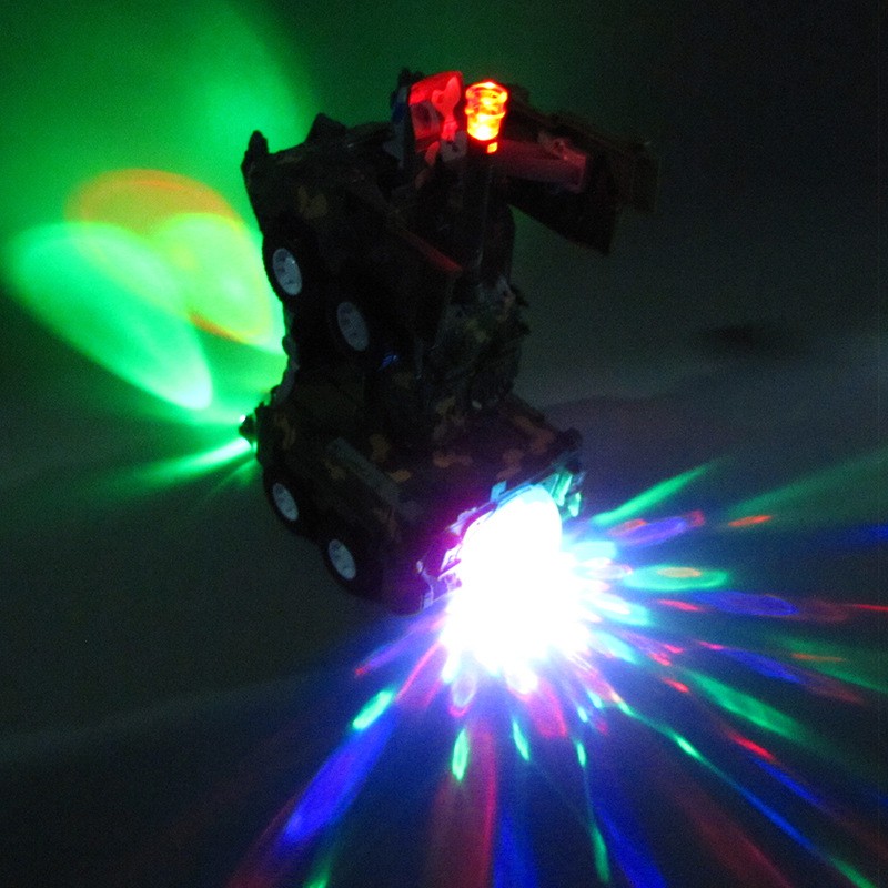 Đồ Chơi Trẻ Em Xe Quân Sự Biến Hình Robot