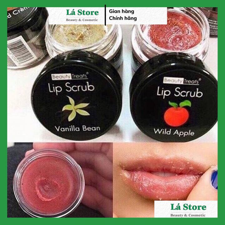 Hàng chuẩn - Tẩy Da Chết Môi Lip Scrub Beauty Treats hương trái cây