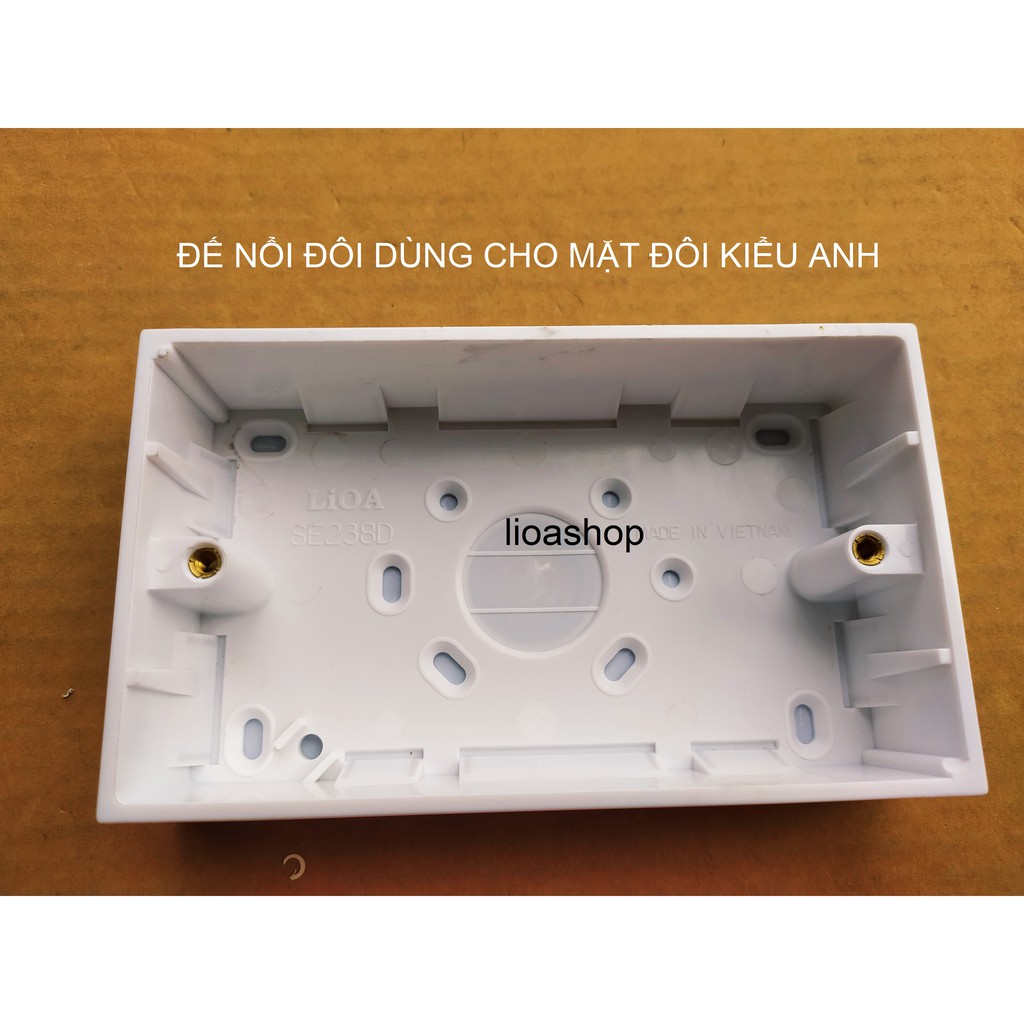 ĐÉ ÂM ĐÔI - ĐẾ NỔI ĐÔI LIOA CHO MẶT ĐÔI KIỂU ANH.