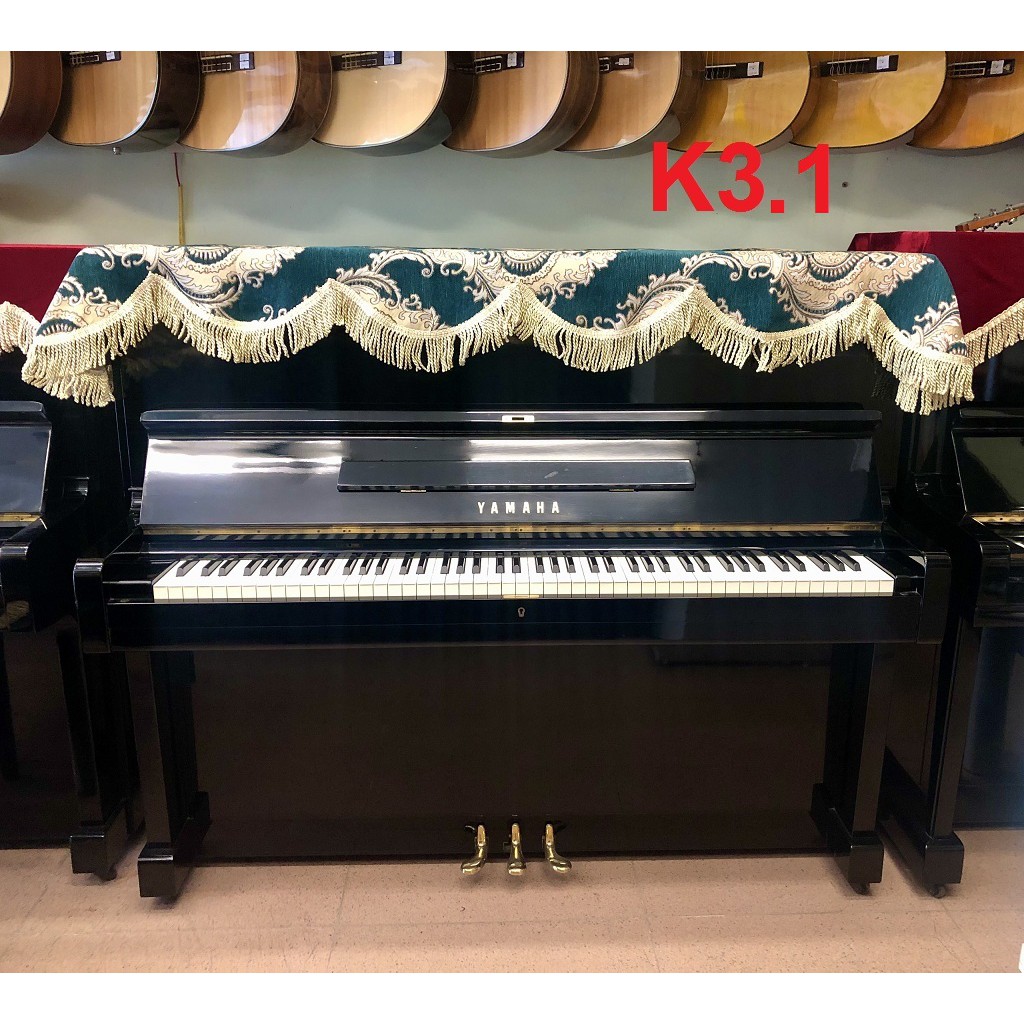 Khăn phủ đàn piano upright gấm dạ siêu đẹp nhiều màu
