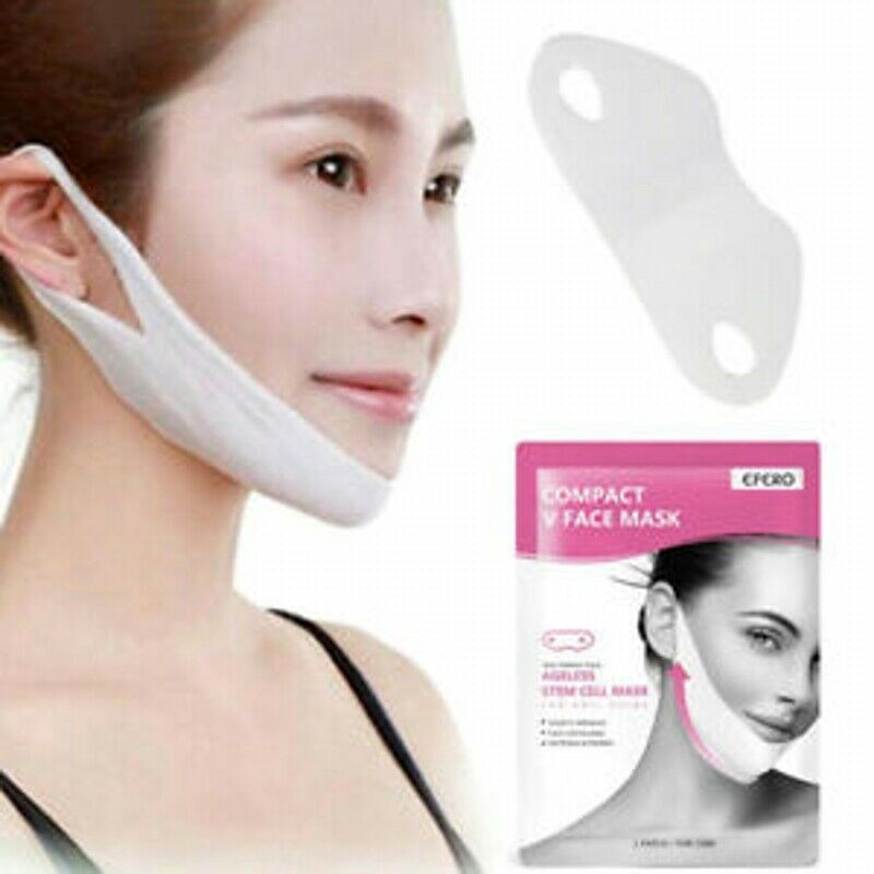 [❤ღ] V-Shape Thin Face Mask Slimming Lifting Firming Fat Burn Double Chin V-line Mask