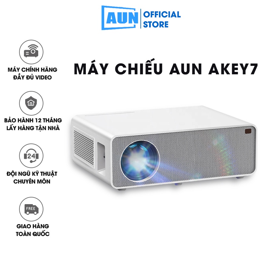 Máy chiếu Aun Akey7 Max fullHD độ sáng cao