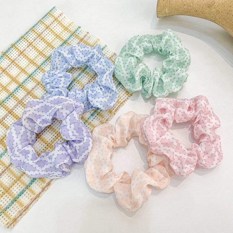 CỘT TÓC BUỘC TÓC VẢI NỮ SCRUNCHIES HOT TREND NHIỀU MẪU NHIỀU MÀU