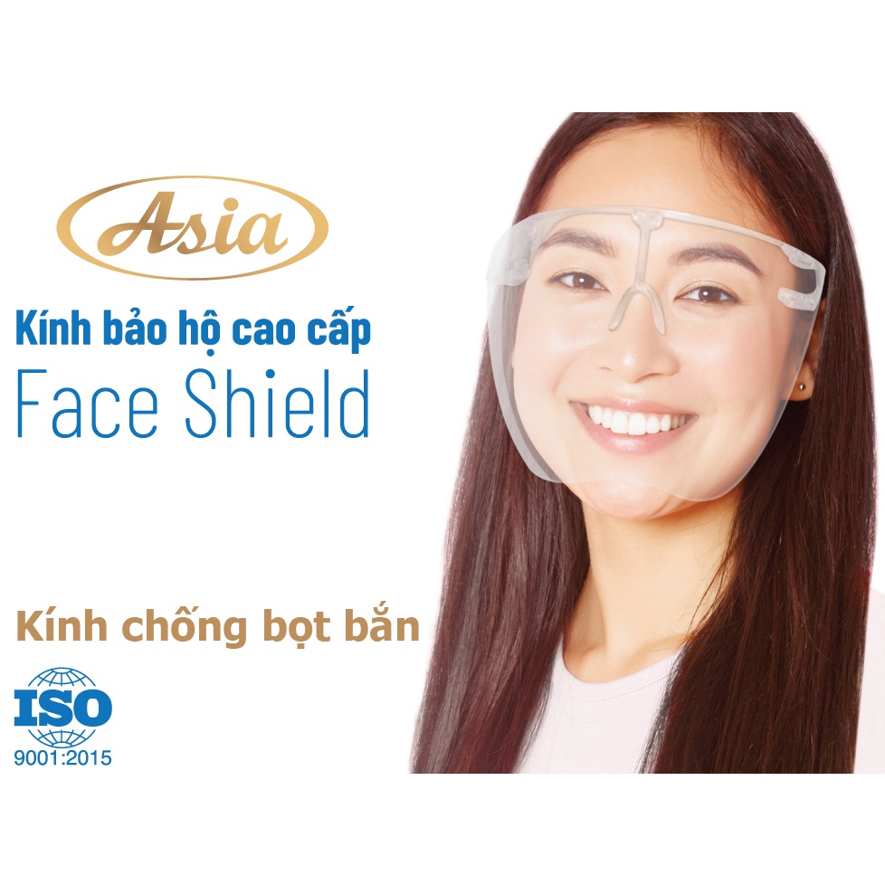 [Chính hãng ASIA] Kính chống giọt bắn - Kính bảo hộ đa năng trong suốt Asia dùng chung với kính cận