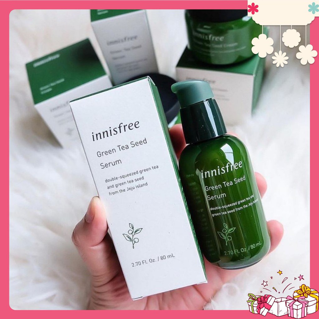 Tinh Chất Trà Xanh Innisfree Green Tea 80ml hàng chính hãng