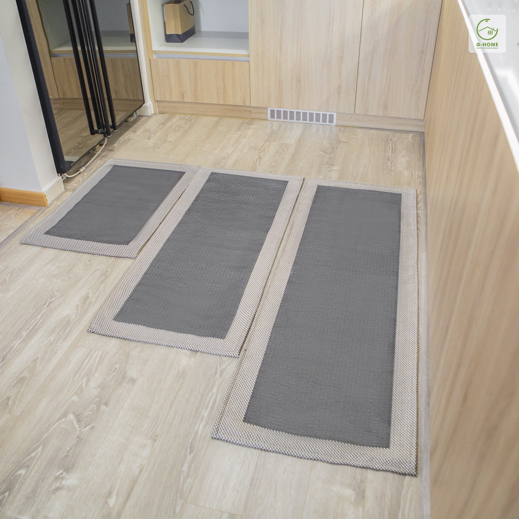 Thảm trải sàn bếp cao cấp HOME99 chống trơn trượt hút dầu mỡ sang trọng TB22M2