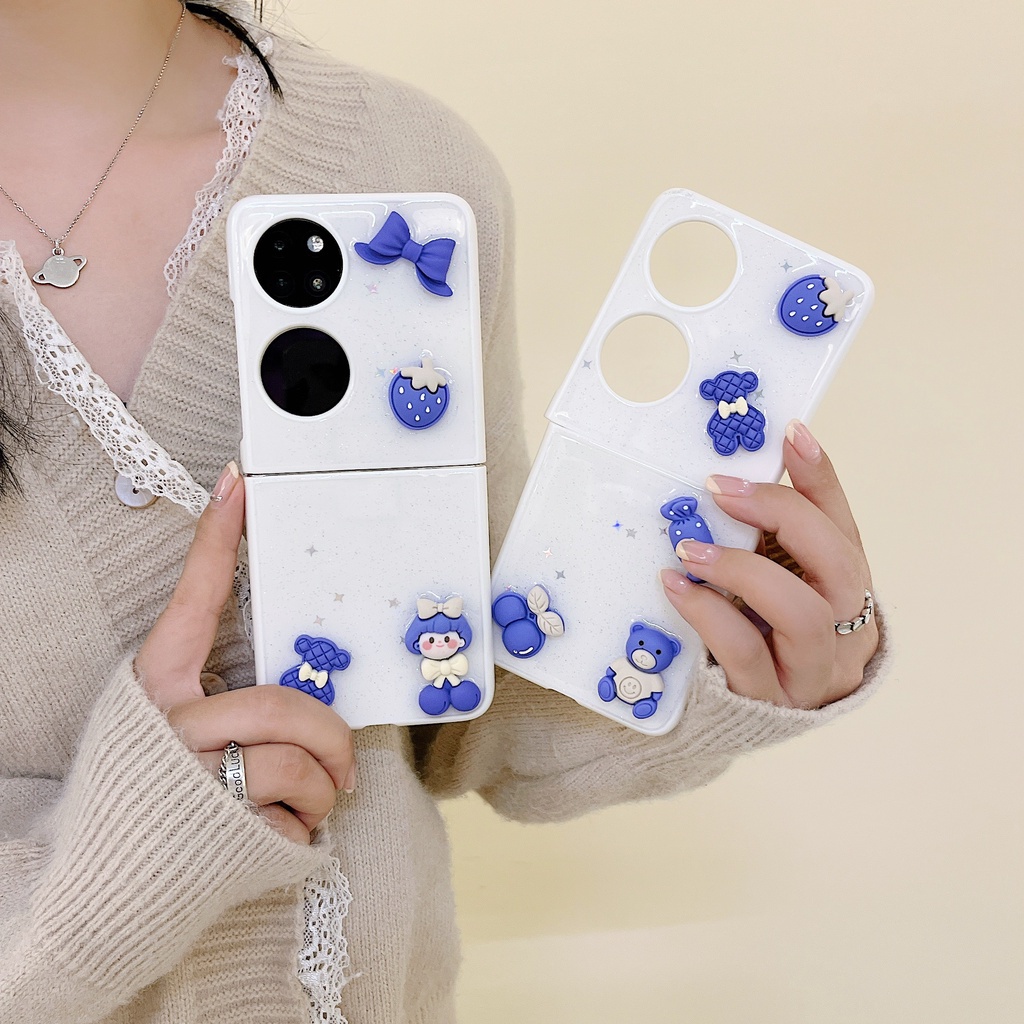 Ốp Điện Thoại TPU Hình Gấu Cho Huawei P50