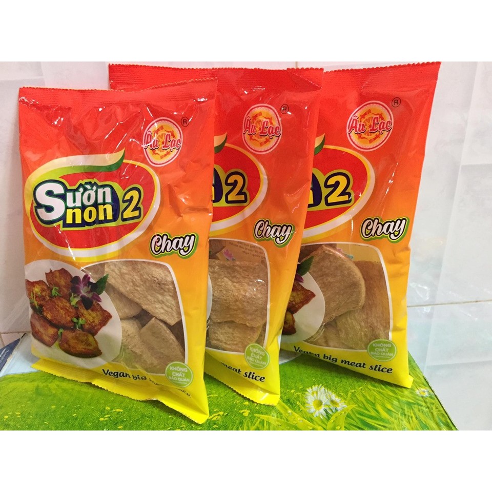 COMBO 3 GÓI SƯỜN NON CHAY ÂU LẠC - gói 100g