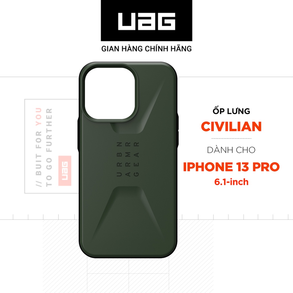 Ốp lưng UAG Civilian cho iPhone 13 Pro [6.1 inch]