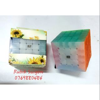 Rubik 5x5 Jelly Qizheng transparent