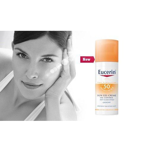 Kem Chống Nắng kiềm dầu Eucerin Sun Gel-Creme Oil Control Dry Touch SPF 50 (50ml) CHÍNH HÃNG