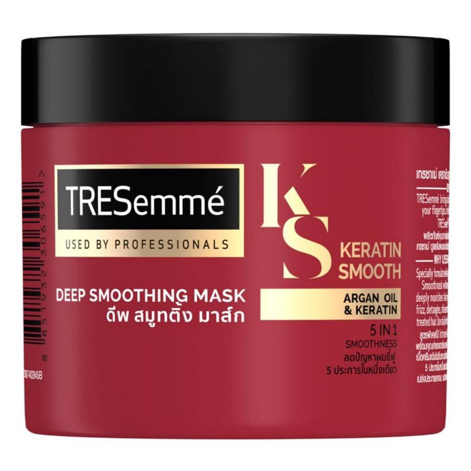 KEM Ủ TÓC TRESEMME KERATIN SMOOTH DEEP SMOOTHING MASK 180ML CHÍNH HÃNG - 6414